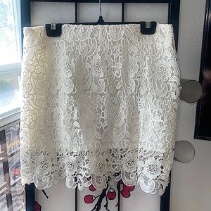 Lace Texture Skirt